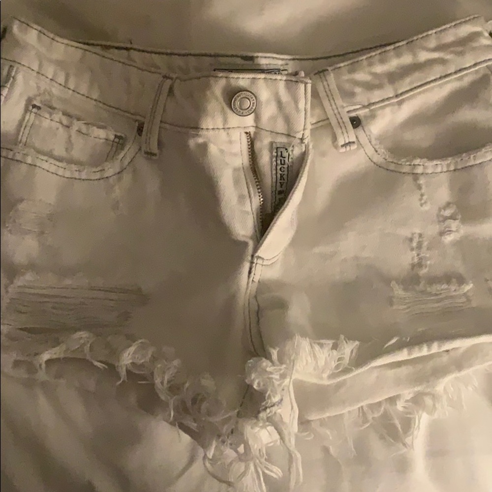 Lucky brand white shorts